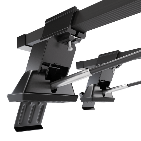 Stahl-Dachträger für Hyundai Elantra mk III (2003-2006) - schwarz Dachträger Dachgepäckträger - ohne Montagelemente