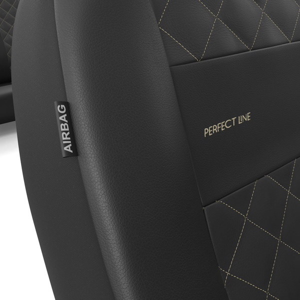 Universal Sitzbezüge Auto für Daihatsu Move I, II, III, IV, V (1995-2014) - Autositzbezüge Schonbezüge für Autositze - PRF-BE