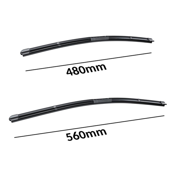 Vordere Scheibenwischer für Chevrolet Lacetti Hatchback, Kombi, Limousine (02.2005-04.2013) - Wischerblätter Flach