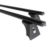 Aluminium-Dachträger für Toyota RAV4 V (2019-....) - schwarz Dachträger Dachgepäckträger - integrierte Relinge