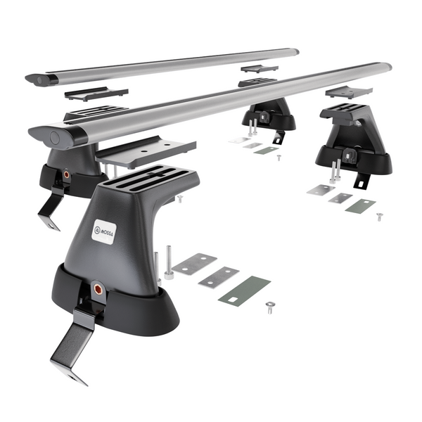 Aluminium-Dachträger für Ford C-Max mk II (2010-2015) - silbern Dachträger Dachgepäckträger - ohne Montagelemente