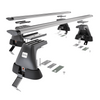 Aluminium-Dachträger für Ford Mondeo mk IV (2007-2014) - silbern Dachträger Dachgepäckträger - ohne Montagelemente