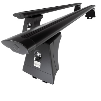 Aluminium-Dachträger für Renault Grand Scenic (2003-2008) - schwarz Dachträger D