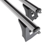 Aluminium-Dachträger für Toyota Avensis mk III (2009-2019) - silbern Dachträger Dachgepäckträger - Montagepunkte