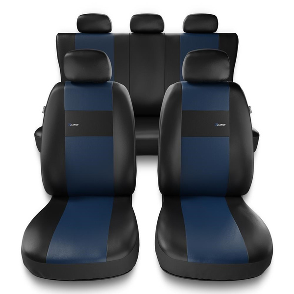 Universal Sitzbezüge Auto für Alfa Romeo Giulietta (2010-2020) - Autositzbezüge Schonbezüge für Autositze - XL-BL