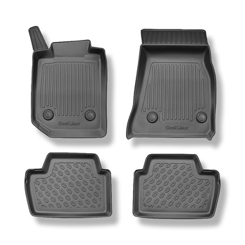 TPE Fußmatten Auto für BMW 2er G42, G87 Coupé (01.2022-....) - schwarz Automatte