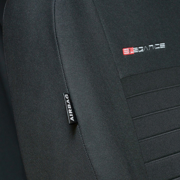 Maßgeschneiderte Sitzbezüge Auto für Mitsubishi Lancer IX Limousine, Sportback (2007-2016) - Autositzbezüge Schonbezüge für Autositze - E4