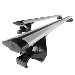 Aluminium-Dachträger für Seat Alhambra mk II (2010-2020) - silbern Dachträger Dachgepäckträger - Reling