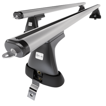 Aluminium-Dachträger für Dacia Logan I (2004-2012) - silbern Dachträger Dachgepä