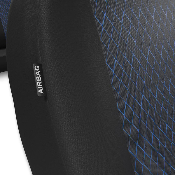 Universal Sitzbezüge Auto für Fiat 500L (2012-2022) - Autositzbezüge Schonbezüge für Autositze - PF-BL