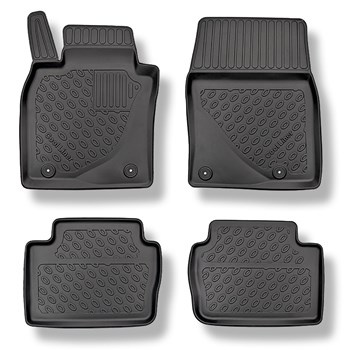 TPE Fußmatten Auto für Mazda 3 IV BP Hatchback, Limousine (03.2019-....) - schwa