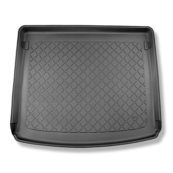 Kofferraumwanne für Mazda CX-5 KF SUV (2022-....) - Kofferraummatte rutschfest Schutzmatte - obere Ladefläche; Varioboden im hoechsten Ebene