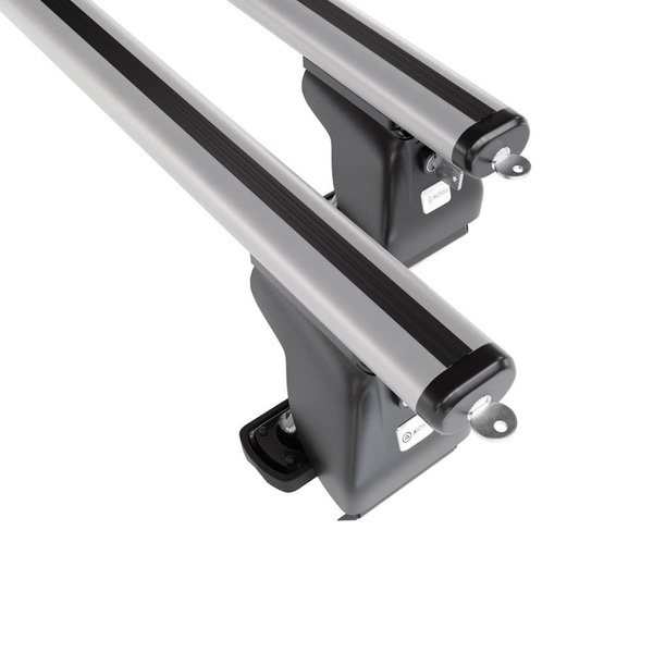 Aluminium-Dachträger für Citroen DS4 (2011-2018) - silbern Dachträger Dachgepäckträger - ohne Montagelemente