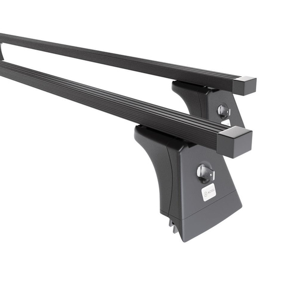 Stahl-Dachträger für Opel Vectra C (2003-2008) - schwarz Dachträger Dachgepäckträger - Montagepunkte