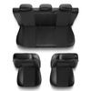 Universal Sitzbezüge Auto für Alfa Romeo 166 I, II, III (1998-2007) - Autositzbezüge Schonbezüge für Autositze - EXL-4