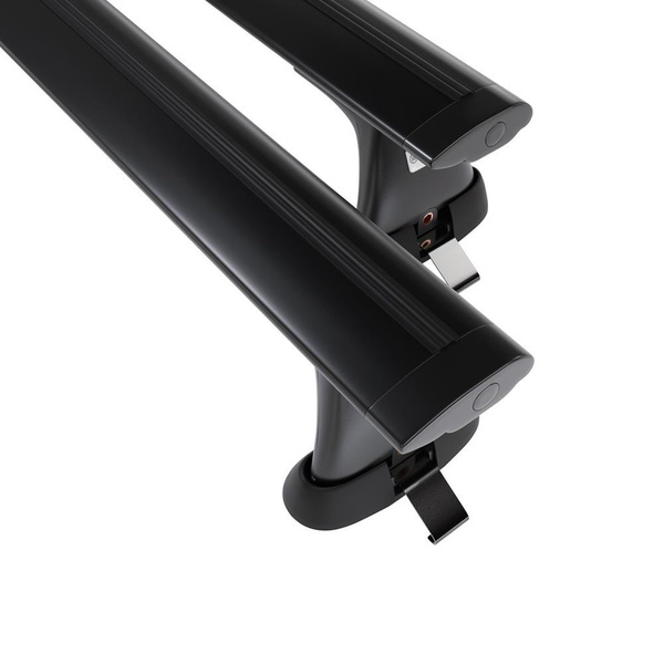 Aluminium-Dachträger für Peugeot Partner mk I (2003-2010) - schwarz Dachträger Dachgepäckträger - Montagepunkte