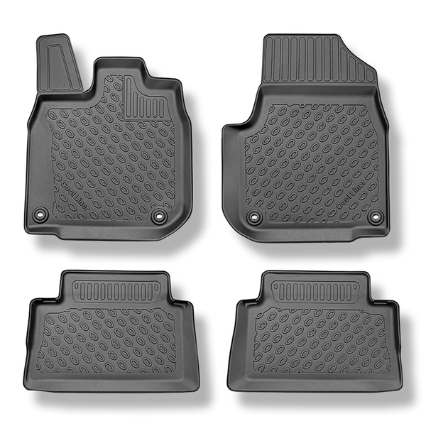 TPE Fußmatten Auto für Honda e Hatchback (03.2020-2024) - schwarz Automatten Autoteppiche