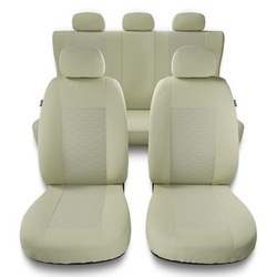 Universal Sitzbezüge Auto für Audi A4 B5, B6, B7, B8, B9 (1995-2024) - Autositzbezüge Schonbezüge für Autositze - MD-9