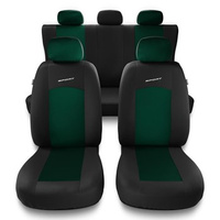 Universal Sitzbezüge Auto für Mazda Demio I, II (1996-2007) - Autositzbezüge Schonbezüge für Autositze - S-GR