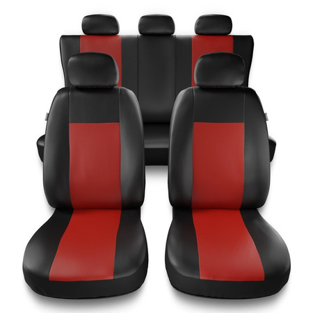 Universal Sitzbezüge Auto für Mazda Demio I, II (1996-2007) - Autositzbezüge Schonbezüge für Autositze - CM-RD