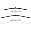 Vordere Scheibenwischer für Audi A3 8V Hatchback, Cabriolet, Limousine (04.2012-2020) - Wischerblätter Flach