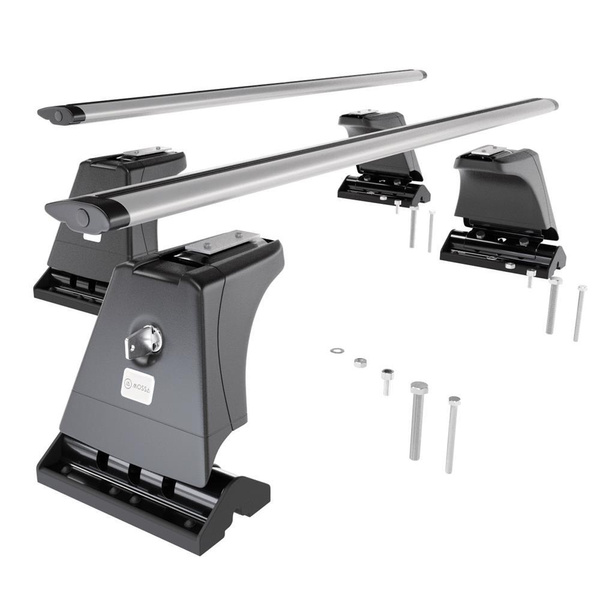 Aluminium-Dachträger für Volkswagen California T5 (2003-2009) - silbern Dachträger Dachgepäckträger - Montagepunkte