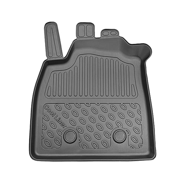 TPE Fußmatten Auto für Dacia Duster III SUV (06.2024-....) - schwarz Automatten Autoteppiche - nicht fuer Mild Hybrid