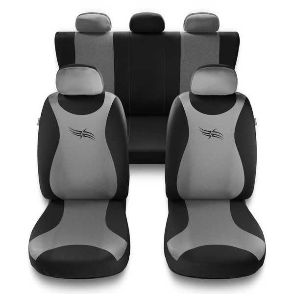 Universal Sitzbezüge Auto für Honda City III, IV, V (1996-2013) - Autositzbezüge Schonbezüge für Autositze - TR-S