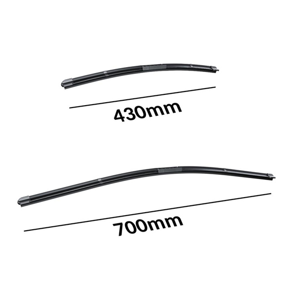 Vordere Scheibenwischer für Jaguar XF X260 Limousine, Sportbrake (10.2015-....) - Wischerblätter Flach