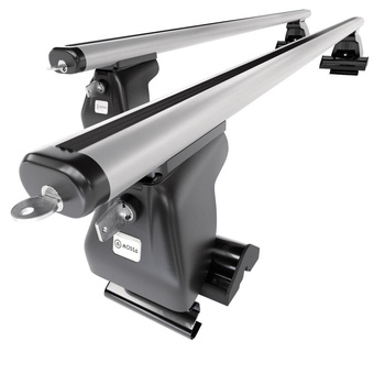 Aluminium-Dachträger für Ssangyong Musso (1993-2005) - silbern Dachträger Dachge