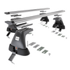 Aluminium-Dachträger für Skoda Octavia IV (2019-....) - silbern Dachträger Dachgepäckträger - ohne Montagelemente