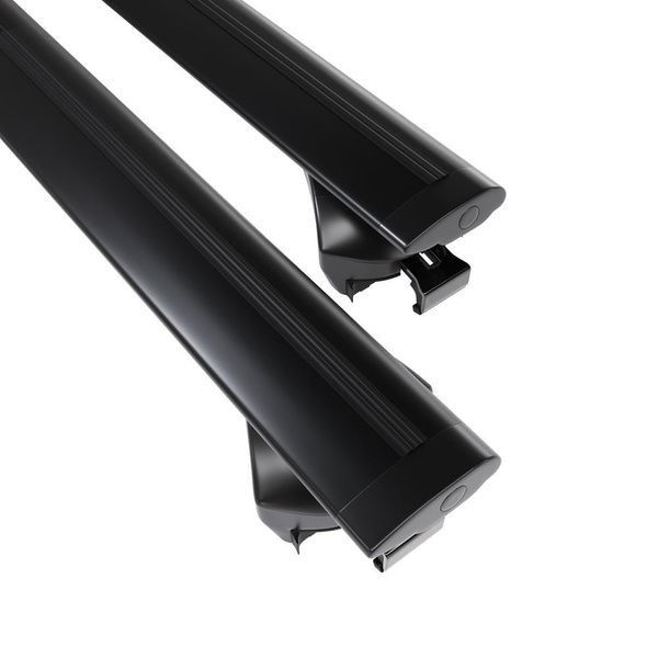 Aluminium-Dachträger für BMW X5 F15 (2014-2018) - schwarz Dachträger Dachgepäckträger - integrierte Relinge