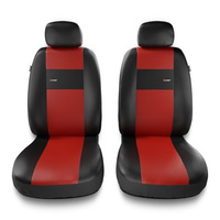 Universal Sitzbezüge Auto für Mazda 2 I, II, III, IV (2003-....) - Vordersitze Autositzbezüge Schonbezüge - 2XL-RD