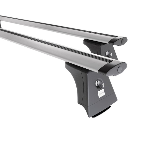 Aluminium-Dachträger für Toyota Avensis mk III (2009-2019) - silbern Dachträger Dachgepäckträger - Montagepunkte