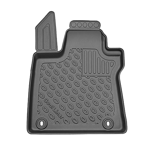 TPE Fußmatten Auto für MG HS II Plug-In-Hybrid SUV (10.2024-....) - schwarz Automatten Autoteppiche