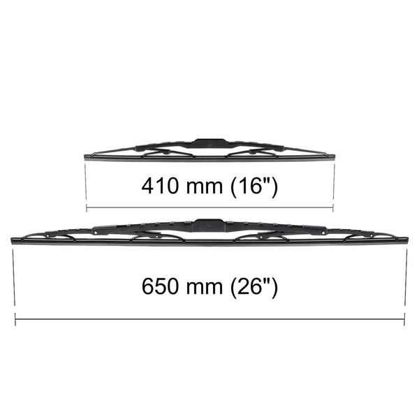 Vordere Scheibenwischer für Hyundai i40 Limousine, Tourer (04.2011-2019) - Wischerblätter Standard