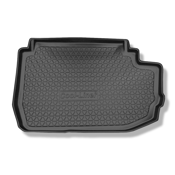 Kofferraumwanne für Mercedes-Benz S Klasse W220 Limousine (1998-06.2005) - Kofferraummatte rutschfest Schutzmatte - rechte Ausbuchtung; linke Seite gerade