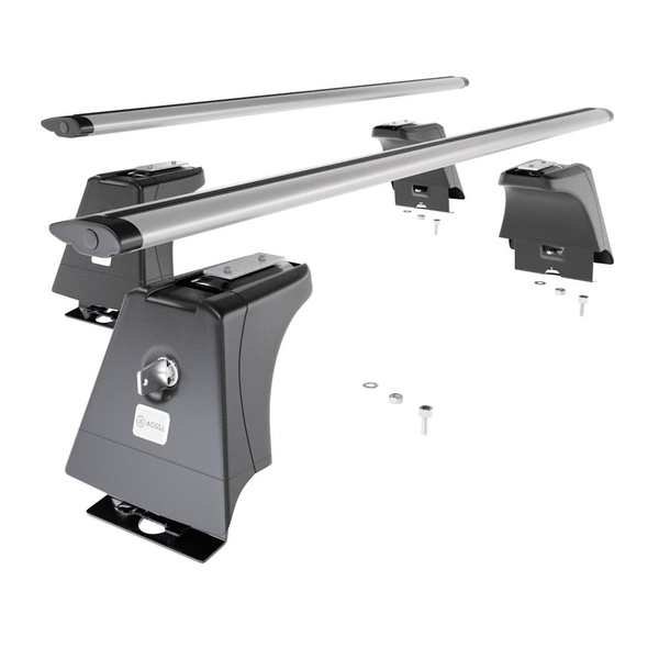 Aluminium-Dachträger für Iveco Daily III, IV, V, VI (2000-....) - silbern Dachträger Dachgepäckträger - Montagepunkte