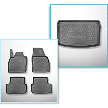 Set Kofferraumschale und angepasste Autoteppiche TPE für: Audi A1 GB Sportback (