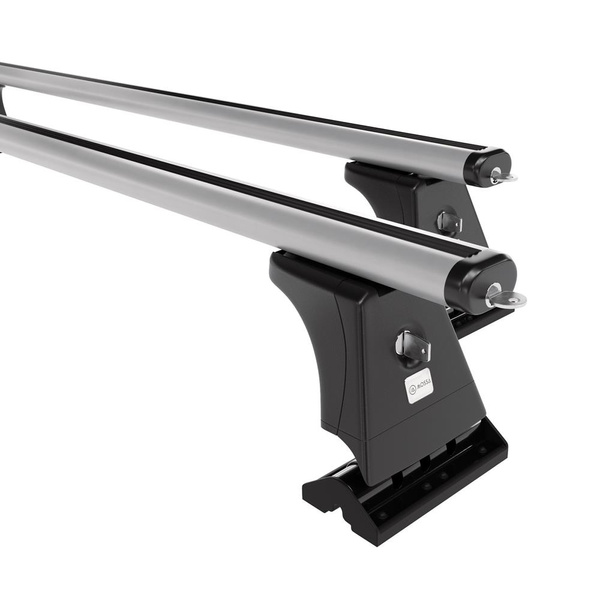 Aluminium-Dachträger für Citroen C6 (2005-2012) - silbern Dachträger Dachgepäckträger - Montagepunkte