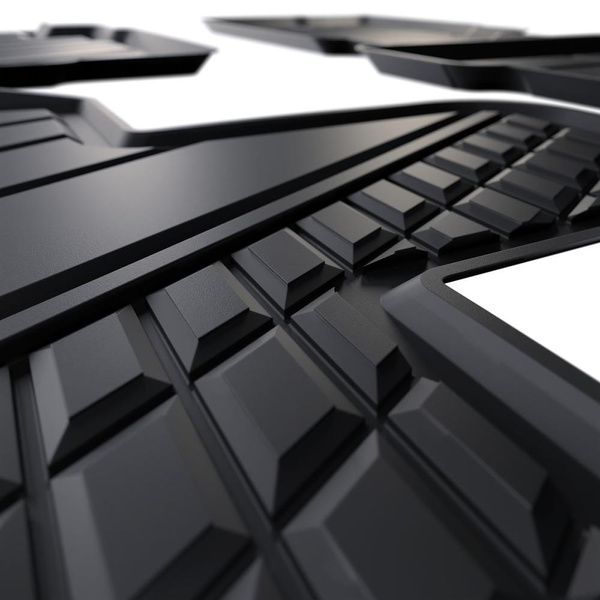 TPE Fußmatten Auto für Jaecoo 7 SUV (2024-....) - schwarz Automatten Autoteppiche