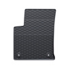 Gummifußmatten Auto für Citroen C3 Aircross SUV (2017-2024) - Gummimatten Gummi Fußmatten - schwarz - 4 Stk.