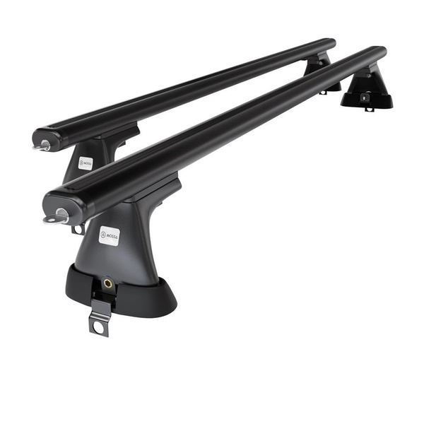 Aluminium-Dachträger für Mercedes-Benz S Klasse W220 (1999-2005) - schwarz Dachträger Dachgepäckträger - ohne Montagelemente