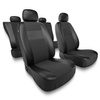 Universal Sitzbezüge Auto für Alfa Romeo 166 I, II, III (1998-2007) - Autositzbezüge Schonbezüge für Autositze - EXL-4