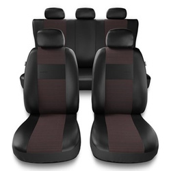 Universal Sitzbezüge Auto für Alfa Romeo 147 (2000-2010) - Autositzbezüge Schonbezüge für Autositze - EXL-5