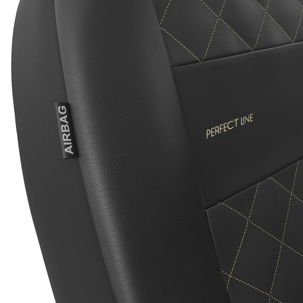 Universal Sitzbezüge Auto für Alfa Romeo Lantra (2015-....) - Vordersitze Autositzbezüge Schonbezüge - PRP-BE