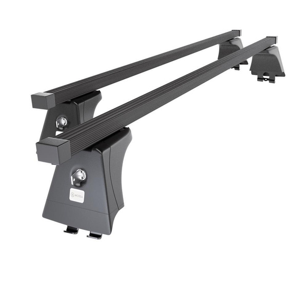 Stahl-Dachträger für Ford C-Max mk I (2003-2010) - schwarz Dachträger Dachgepäckträger - Montagepunkte