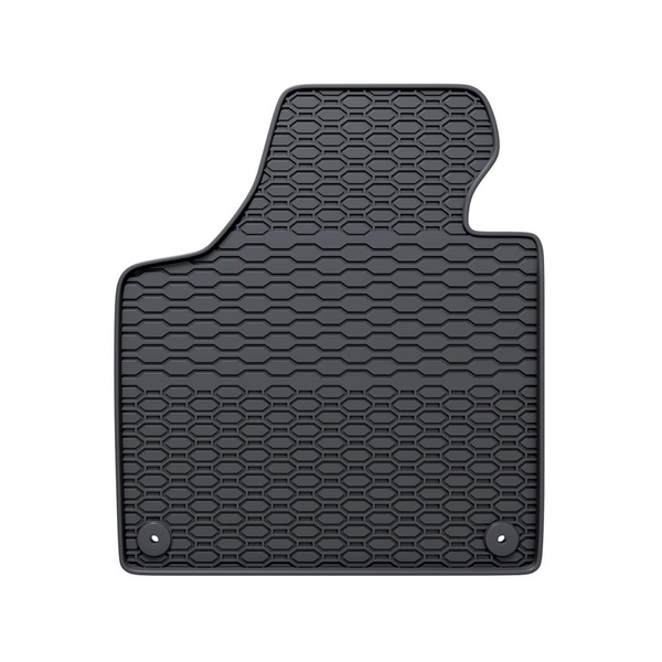 Gummifußmatten Auto für Audi A3 8P Hatchback, Sportback (2003-2012) - Gummimatten Gummi Fußmatten - schwarz - 4 Stk.