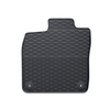 Gummifußmatten Auto für Audi Q4 e-tron (2021-....) - Gummimatten Gummi Fußmatten - schwarze