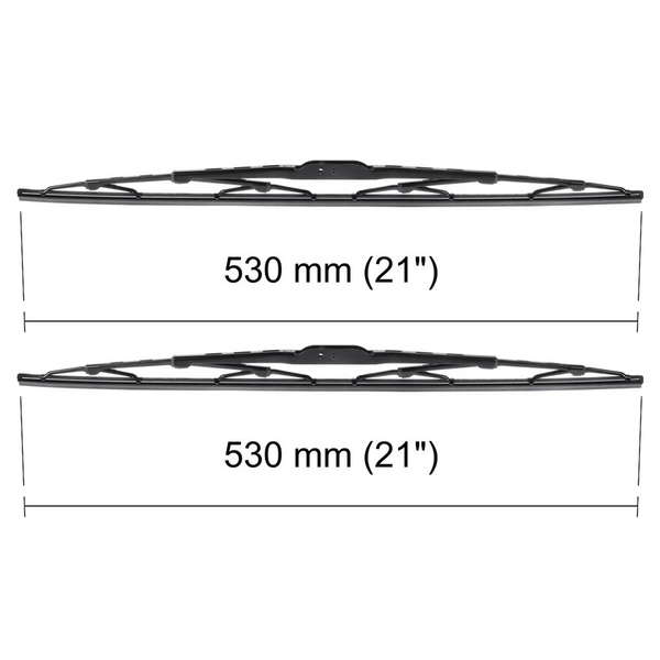 Vordere Scheibenwischer für Smart Fortwo I Hatchback, Cabriolet (1997-2007) - Wischerblätter Standard